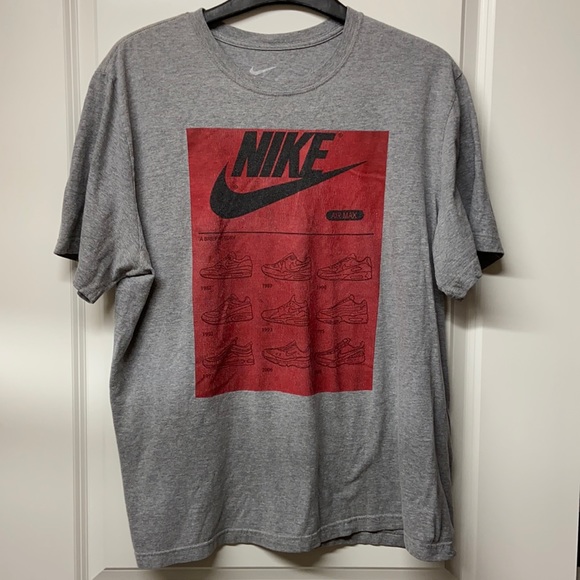 Nike | Shirts | Nike Air Max Evolution Tee Xxl | Poshmark